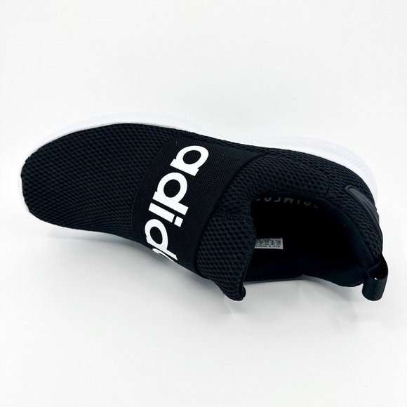 Adidas Lite Racer Adapt 4.0 Black White Mens Slip On Running Shoes H04343 - Picture 4 of 6